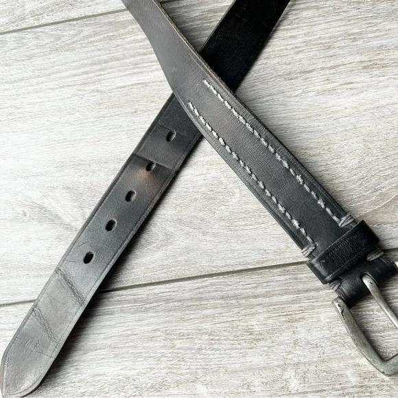 Timberland Brown Premium Leather Belt - Picture 11 of 14